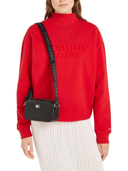 TOMMY JEANS DAILY ELEVATED Mini geantă pentru cameră cu curea de umăr negru - Genți femei