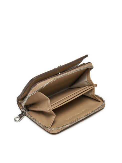 CK JEANS MINIMAL MONOGRAM  Portofel mediu cu fermoar vesela - Portofele femei