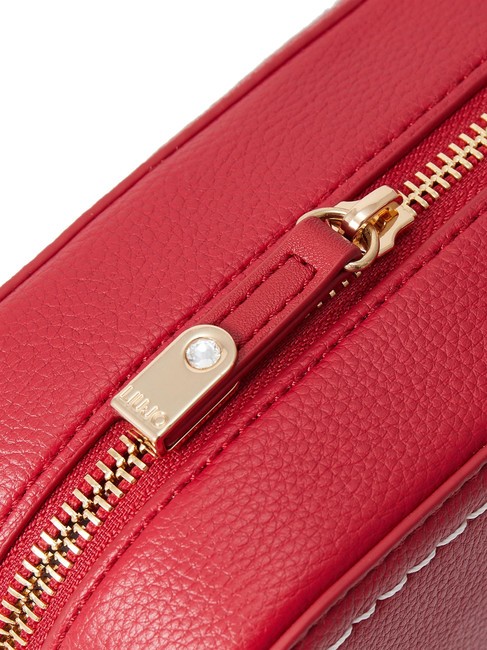 MANHATTAN Geanta camera cu husa roșu pompeian - Genți femei