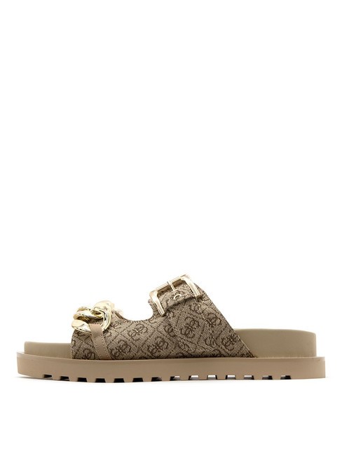 FATEMA2 Sandale Bej / maro - Pantofi femei