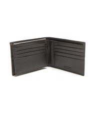 ROCCOBAROCCO JOHN Portofel din piele cu clapă maro - Portofele bărbați - 3