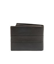 ROCCOBAROCCO JOHN Portofel din piele cu clapă maro - Portofele bărbați - 4