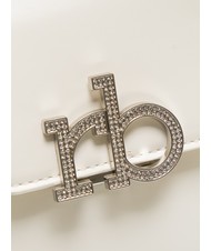 ROCCOBAROCCO SWAMI  Mini geantă de mână, cu curea de umăr alb - Genți femei - 3