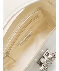 ROCCOBAROCCO SWAMI  Mini geantă de mână, cu curea de umăr alb - Genți femei - 5