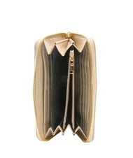 ROCCOBAROCCO LOLA Fermoar mare &icirc;n jurul portofelului bej - Portofele femei - 2