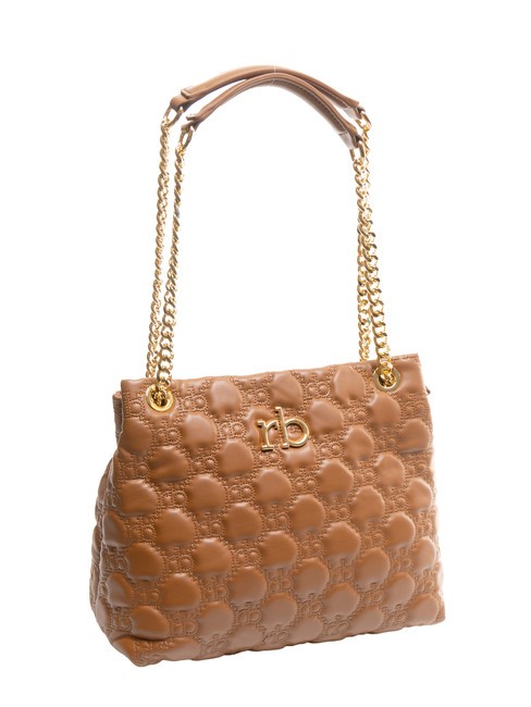 TESSA Geantă tote de umăr bronzat - Genți femei