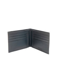 ROCCOBAROCCO STRIPE portofel din piele de 8 cc albastru - Portofele bărbați - 2