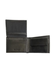 ROCCOBAROCCO PLAIN portofel din piele de 8 cc negru - Portofele bărbați - 2