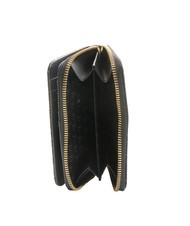 ROCCOBAROCCO FRIDA Portofel mediu jacquard negru - Portofele femei - 4