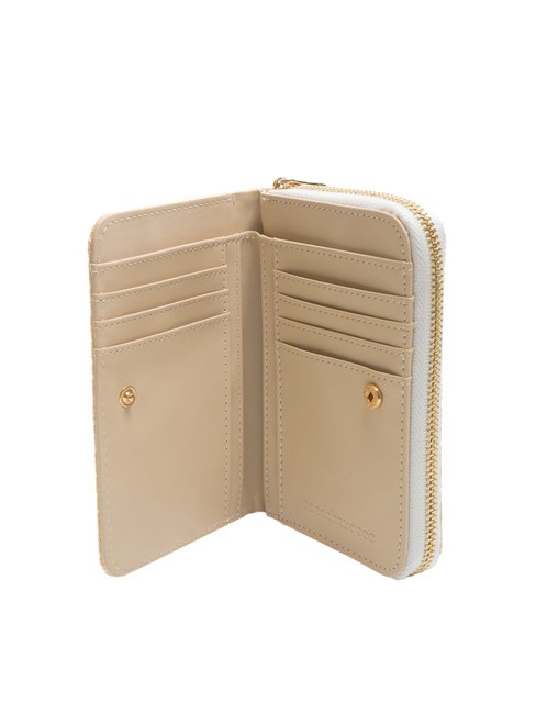 FRIDA Portofel mediu jacquard muştar - Portofele femei