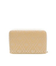 ROCCOBAROCCO FRIDA Portofel mediu jacquard muştar - Portofele femei - 4