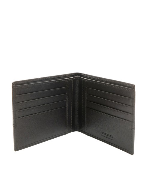 BRYAN portofel din piele de 8 cc maro - Portofele bărbați