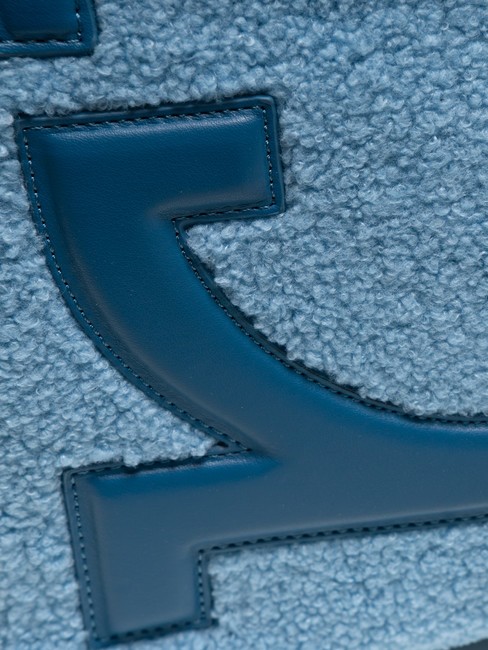 ICONIC TEDDY Geantă tote cu curea de umăr albastru - Genți femei