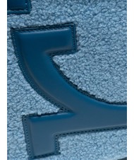 ROCCOBAROCCO ICONIC TEDDY Geantă tote cu curea de umăr albastru - Genți femei - 4