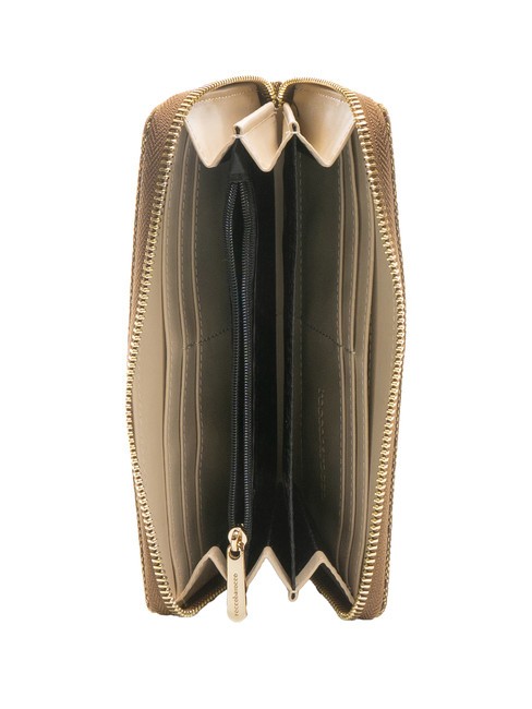 FRIDA Portofel mare jacquard cer albastru - Portofele femei