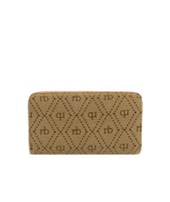 ROCCOBAROCCO FRIDA Portofel mare jacquard cer albastru - Portofele femei - 3