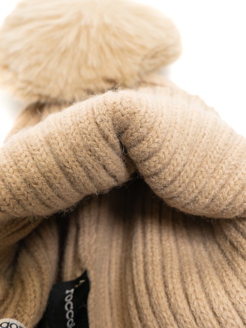 PON PON Șapcă cu manșetă alun - Căciuli