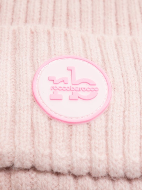 PON PON Șapcă cu manșetă pudra de fata - Căciuli