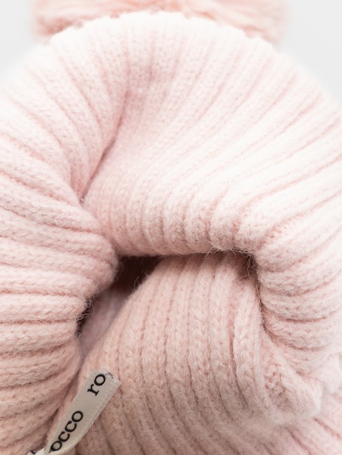 PON PON Șapcă cu manșetă pudra de fata - Căciuli