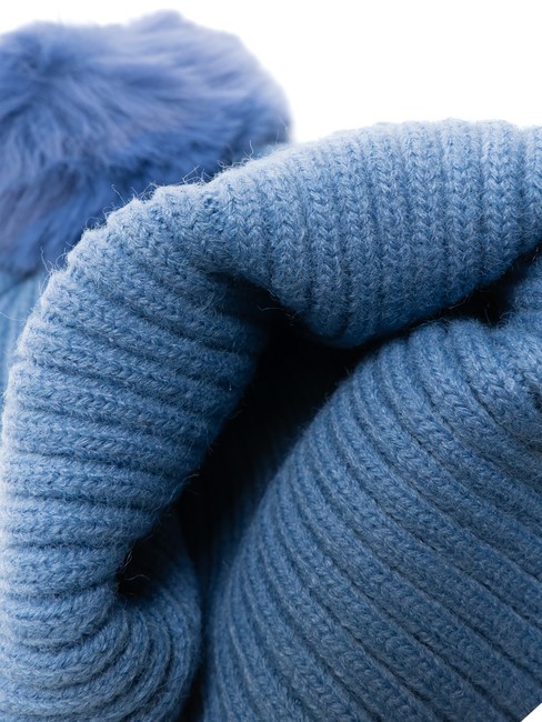 PON PON Șapcă cu manșetă albastru - Căciuli