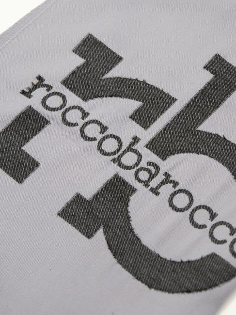 RB Eșarfă cu logo peste tot gri - Eșarfe