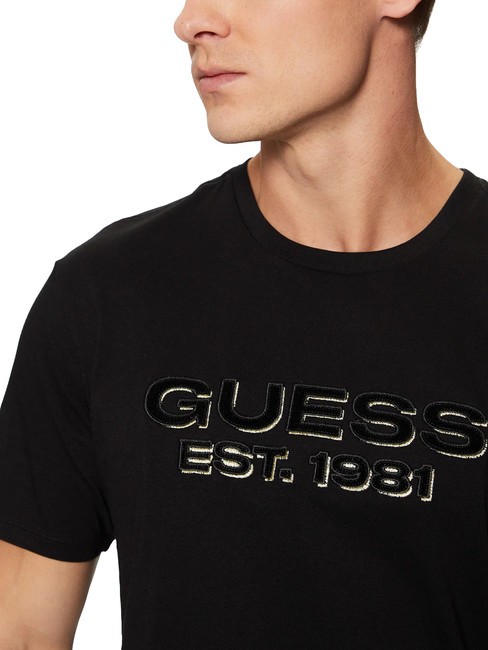 SS BSC VELVET LOGO  Tricou din bumbac jetbla - tricou