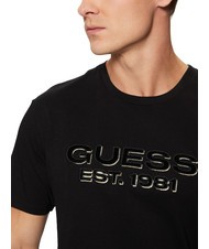 GUESS SS BSC VELVET LOGO  Tricou din bumbac jetbla - tricou - 3