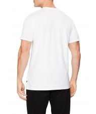 GUESS SS BSC VELVET LOGO  Tricou din bumbac alb purpuriu - tricou - 2