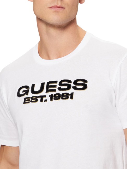 SS BSC VELVET LOGO  Tricou din bumbac alb purpuriu - tricou