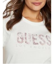 GUESS SS CN PYTHON Tricou din bumbac cremwhi - tricou - 3