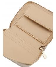 GUESS ECO RIANEE Portofel mic matlasat STONE - Portofele femei - 2