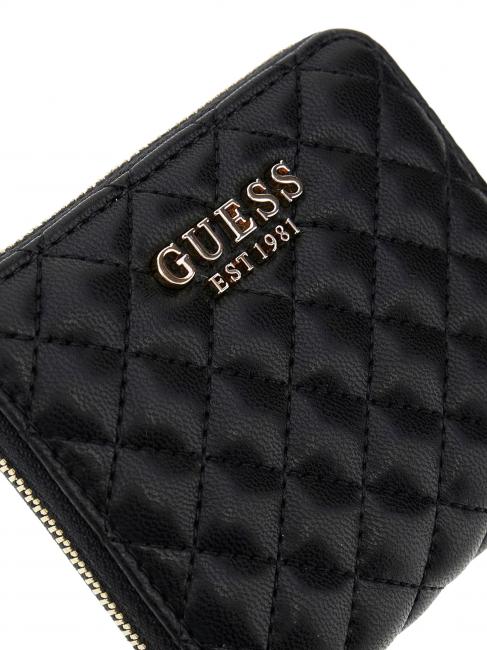 ECO RIANEE Portofel mic matlasat BLACK - Portofele femei