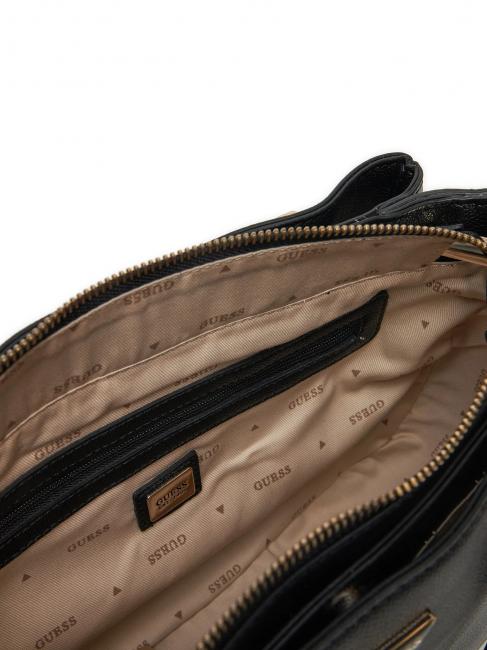 FEDORA Geantă de mână cu curea de umăr BLACK - Genți femei