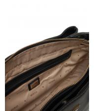 GUESS FEDORA Geantă de mână cu curea de umăr BLACK - Genți femei - 4
