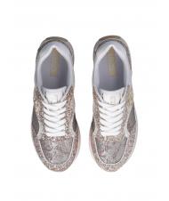 LIUJO MAXI WONDER 73 Adidași cu platformă cu sclipici sclipici de aur - Pantofi femei - 3