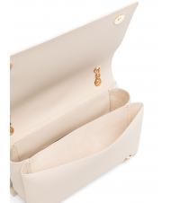 LOVE MOSCHINO LETTERING Geantă de umăr/încrucișată fildeş - Genți femei - 3