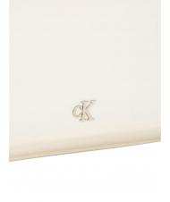 CALVIN KLEIN UTILITY Geantă mică de umăr din metal tofu - Genți femei - 3