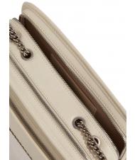 CALVIN KLEIN UTILITY Geantă mică de umăr din metal tofu - Genți femei - 4