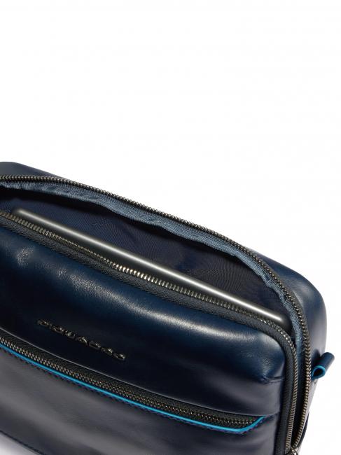 BLUE SQUARE  Geanta iPad cu buzunar pentru airpod albastru - Genți de umăr bărbați