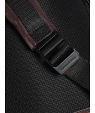 PIQUADRO HARPER Rucsac din piele pentru laptop de 15,6". MORO - Rucsacuri pentru laptop - 3