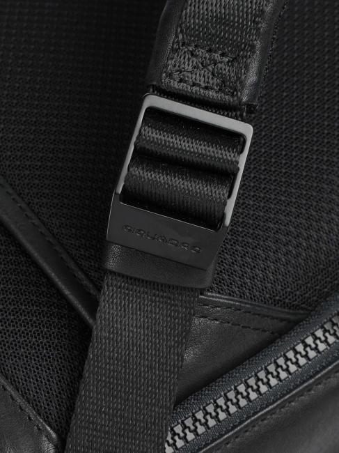 HARPER Rucsac din piele pentru laptop de 15,6". negru - Rucsacuri pentru laptop