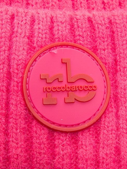 PON PON Șapcă cu manșetă fucsie - Căciuli