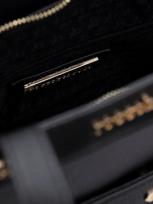 GRACE Geanta de umar cu crampoane negru - Genți femei