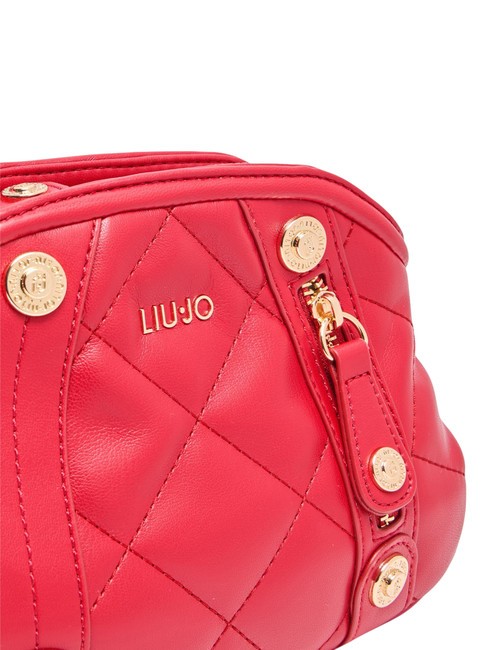 KATE Geantă mică de umăr matlasată roșu pompeian - Genți femei