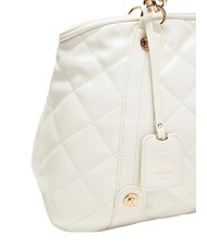 LIUJO KATE Geantă matlasată cu mânere cu lanț cremă - Genți femei - 5