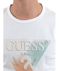 GUESS SS CN TRIANGLE Tricou cu maneca scurta alb purpuriu - tricou - 3