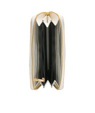 ROCCOBAROCCO FRIDA Portofel mare jacquard aproape alb - Portofele femei - 2