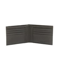 ROCCOBAROCCO STRIPE portofel din piele de 8 cc maro inchis - Portofele bărbați - 2