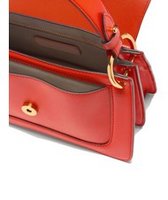 COCCINELLE C-ME CALF COCKER Geanta mica din piele cu bareta de umar gazpacho - Genți femei - 4