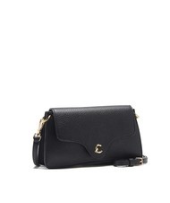 COCCINELLE C-ME Geanta din piele ciocanita cu clapa - Genți femei